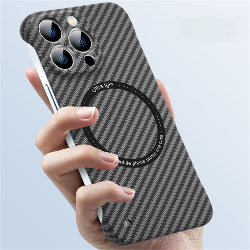 Load image into Gallery viewer, Carbon Fiber Frameless Magnetic Case-10