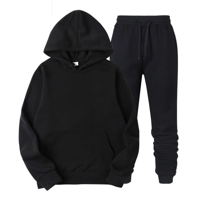 Men's Blank Classic Fit Casual Sweat Fleece Gym Jogger Workout