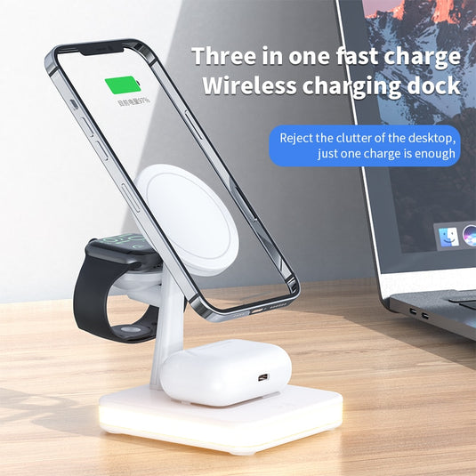KOAdventures: Adult - Unisex - Wireless Charging Dock: Phone / Watch / EarPods - KO Adventures