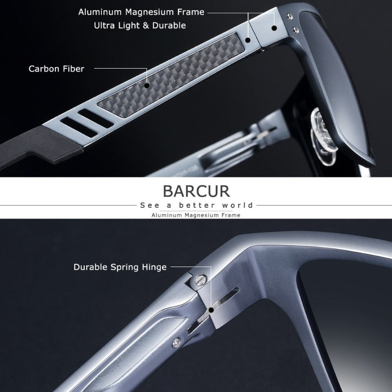 Load image into Gallery viewer, Aluminum Square Sunglasses - 7
