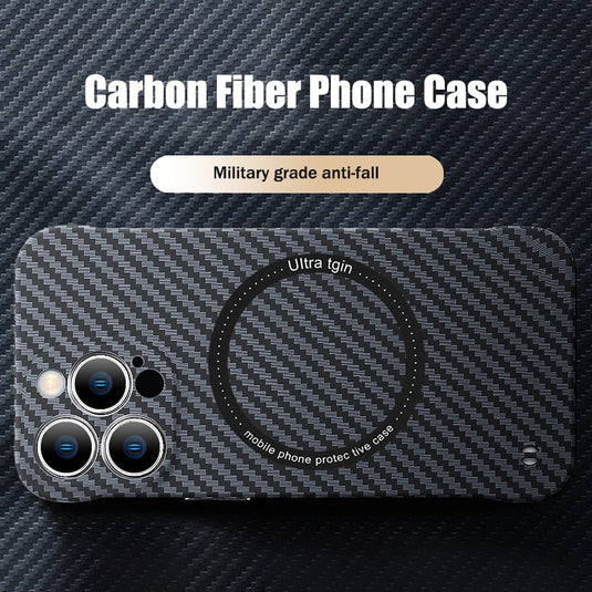 Carbon Fiber Frameless Magnetic Case-11