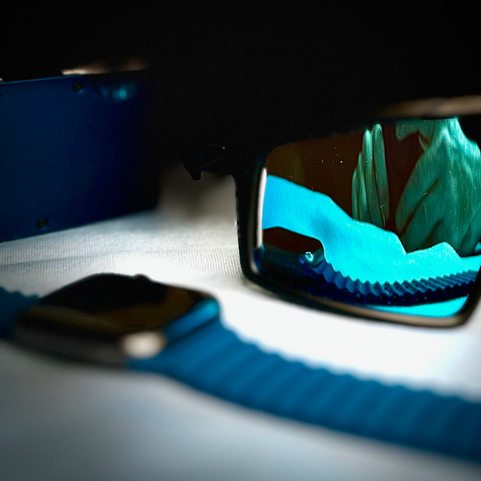 KOAdventures: Adult - Unisex - NRC Full Frame and Frameless Cycling Glasses - Abyss Blue - KO Adventures