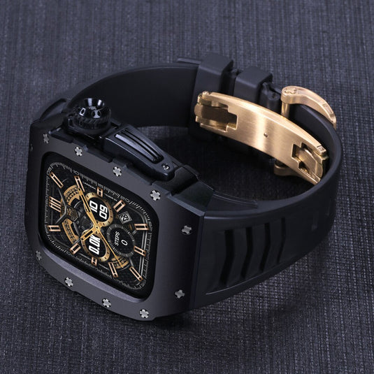 Luxury Modification Kit Compatible with Apple Watch Strap 44mm