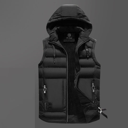 Outdoor Winter Sports Sleeveless Vest Hat Windproof Hat Carry
