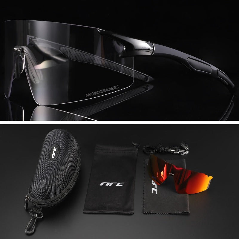 Load image into Gallery viewer, NRC 3 Lens UV400 Cycling Sunglasses - Adult - Unisex - KO Adventures
