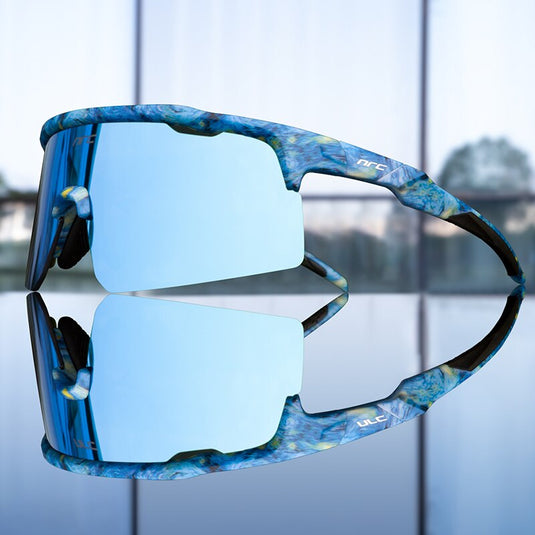 KOAdventures: Adult - Unisex - NRC Full Frame and Frameless Cycling Glasses - Abyss Blue - KO Adventures