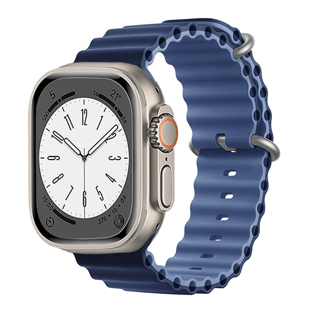 Load image into Gallery viewer, KOAdventures: Adult - Unisex - Ocean Strap Watch Band - Abyss Blue - KO Adventures
