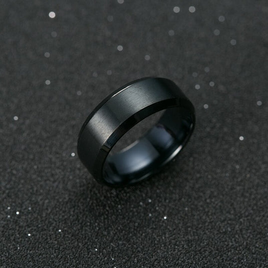 Titanium Ring Black