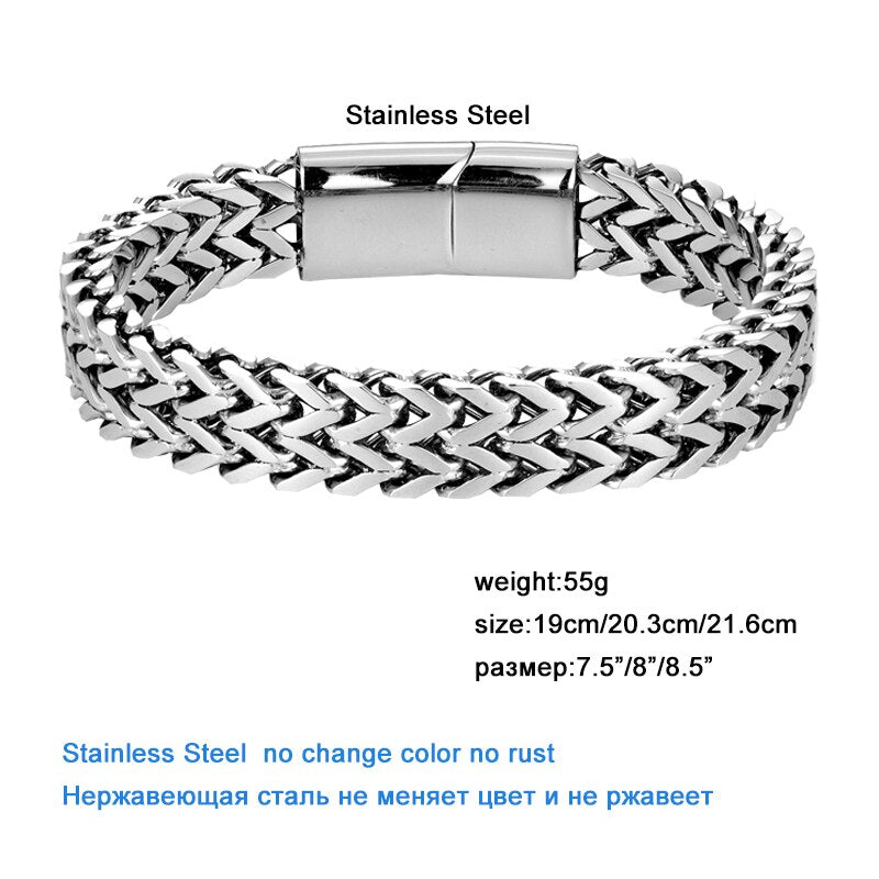 Load image into Gallery viewer, KOAdventures: Adult - Unisex - Stainless Steel Curb Chain Bracelet - KO Adventures
