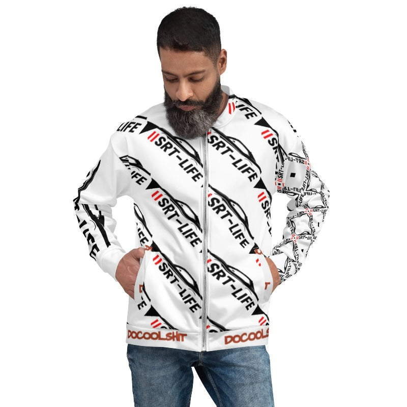 Load image into Gallery viewer, SRT LIFE: Adult - Unisex - Bomber Jacket - SRT LIFE Sleeve - KO Adventures
