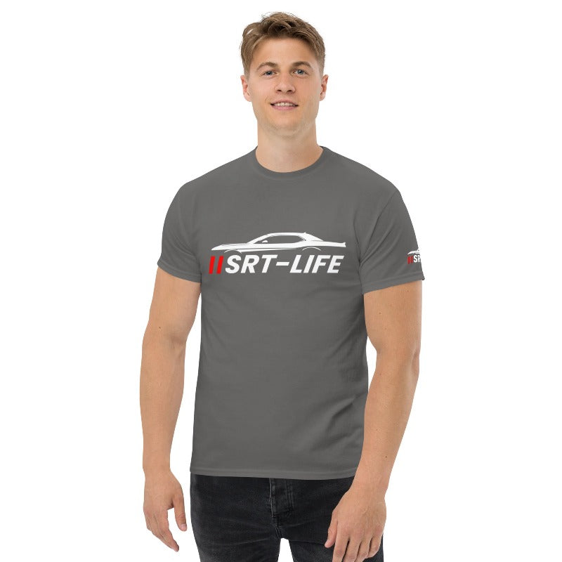 Load image into Gallery viewer, SRT LIFE: Adult - Unisex - Classic Tee: White Logo - KO Adventures
