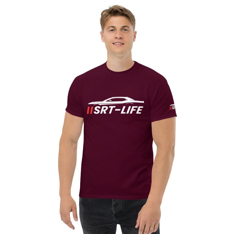 Load image into Gallery viewer, SRT LIFE: Adult - Unisex - Classic Tee: White Logo - KO Adventures
