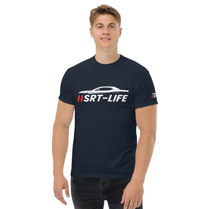 Load image into Gallery viewer, SRT LIFE: Adult - Unisex - Classic Tee: White Logo - KO Adventures
