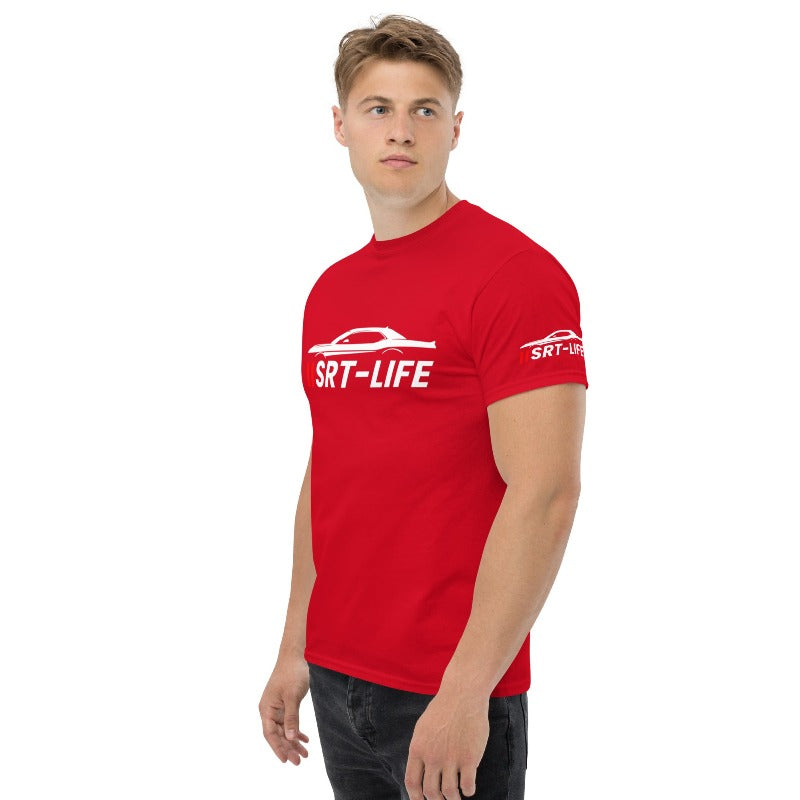 Load image into Gallery viewer, SRT LIFE: Adult - Unisex - Classic Tee: White Logo - KO Adventures
