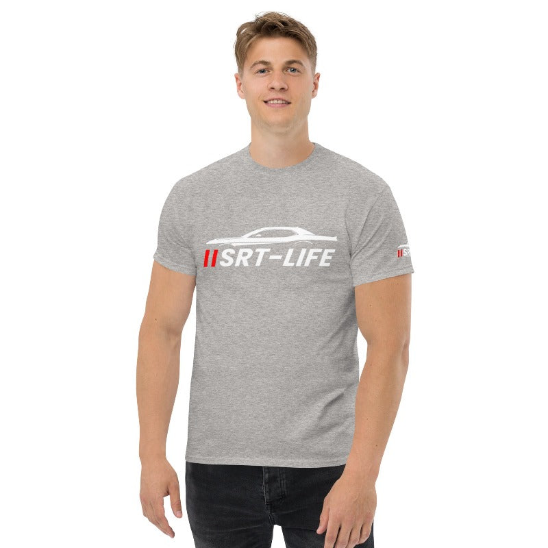 Load image into Gallery viewer, SRT LIFE: Adult - Unisex - Classic Tee: White Logo - KO Adventures
