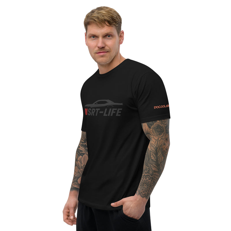 Load image into Gallery viewer, SRT LIFE: Adult - Unisex - Short Sleeve T-shirt: Black Logo - KO Adventures
