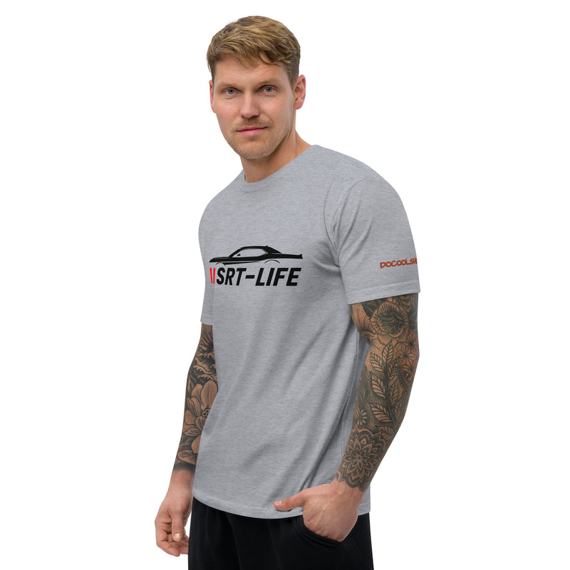 Load image into Gallery viewer, SRT LIFE: Adult - Unisex - Short Sleeve T-shirt: Black Logo - KO Adventures
