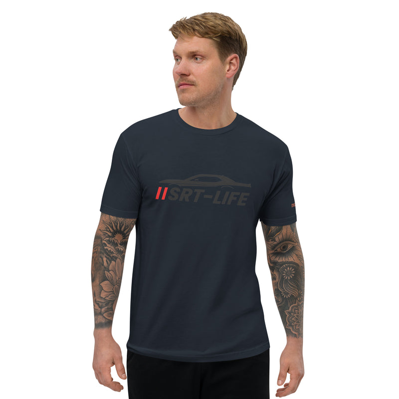 Load image into Gallery viewer, SRT LIFE: Adult - Unisex - Short Sleeve T-shirt: Black Logo - KO Adventures
