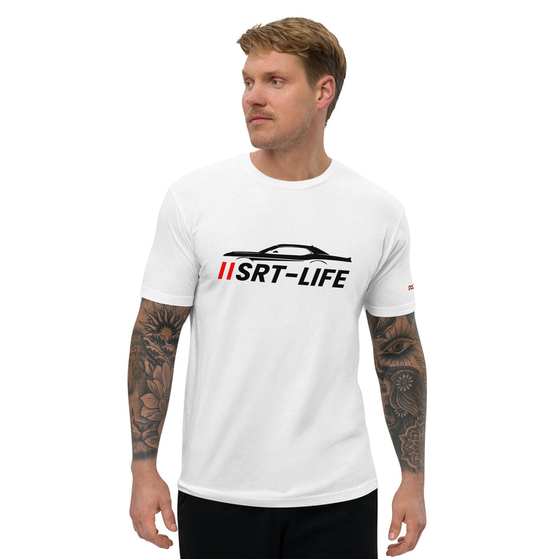 Load image into Gallery viewer, SRT LIFE: Adult - Unisex - Short Sleeve T-shirt: Black Logo - KO Adventures
